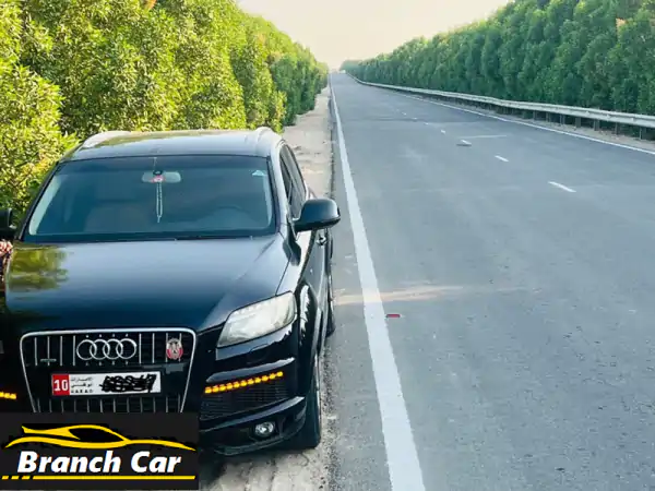 أودي q7 s line 2014 مواصفات خليجية  فول أوبشن  للبيع. سيارة أودي q7 s line موديل 2014 سوبرتشارجد،