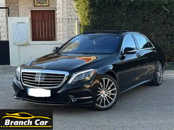 فرصة استثنائية: مرسيدس S-Class 2015 4MATIC | كاملة المواصفات | وارد أمريكا | ترخيص أول في لبنان!
