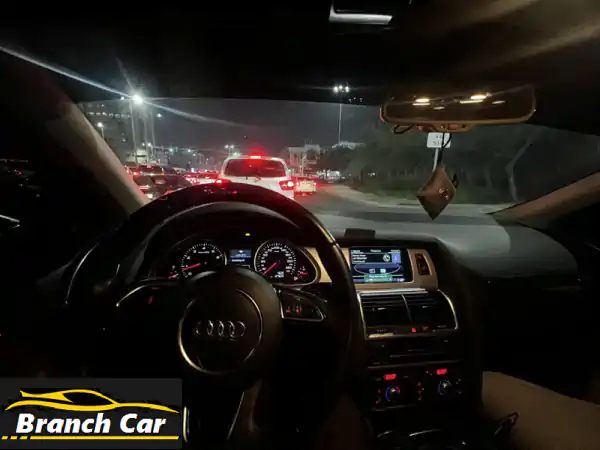 أودي q7 s line 2014 مواصفات خليجية  فول أوبشن  للبيع....