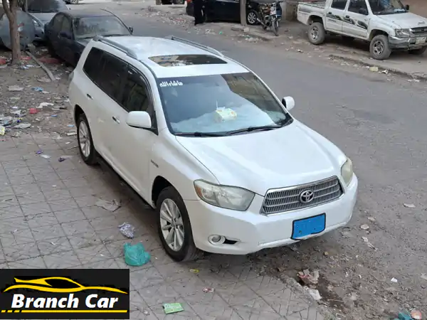 هايلندر هيبرد ⁦2008⁩ نظيفة جداً ومكتمه فل كامل رقم واحد