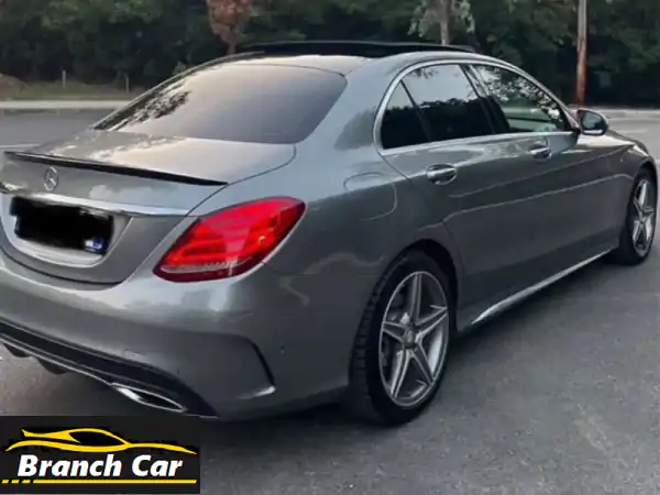 فرصة لا تعوض: مرسيدس C300 موديل 2015 AMG - كأنها جديدة...