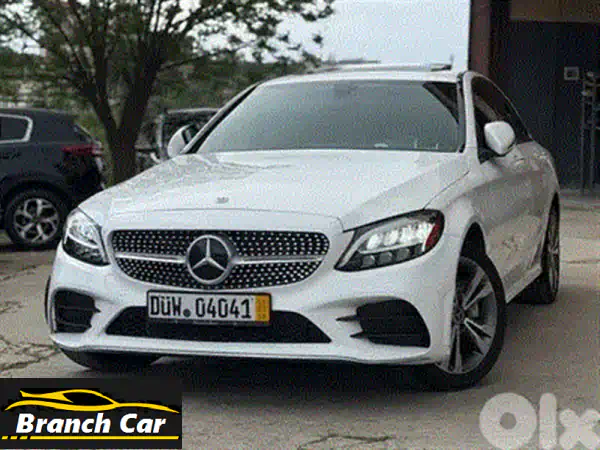 مرسيدس C300 2021 فل كامل | 32 ألف ميل فقط | فبريقة | نظافة استثنائية وأداء مبهر!