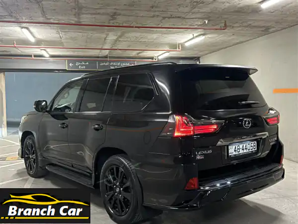 لكزس ال اكس بحالة الوكاله استخدم شخصي صيانه كامله في شركه ⁦Lexus⁩ ⁦LX570⁩ ⁦2016⁩ ⁦Black⁩ ⁦edition⁩