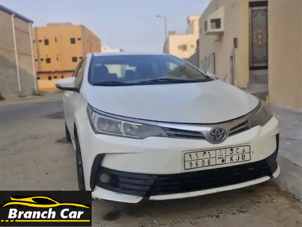 فرصة مميزة: تويوتا كورولا 2017 عائلية للبيع في القنفذة | محرك وجير ممتازين بسعر 34 ألف ريال
