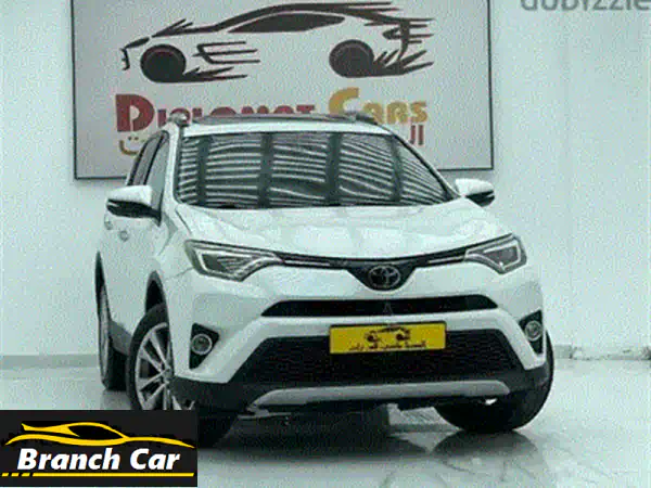 للبيع تويوتا راف فور  خليجي وكالة عمان بحالة ممتازة GCC Oman car