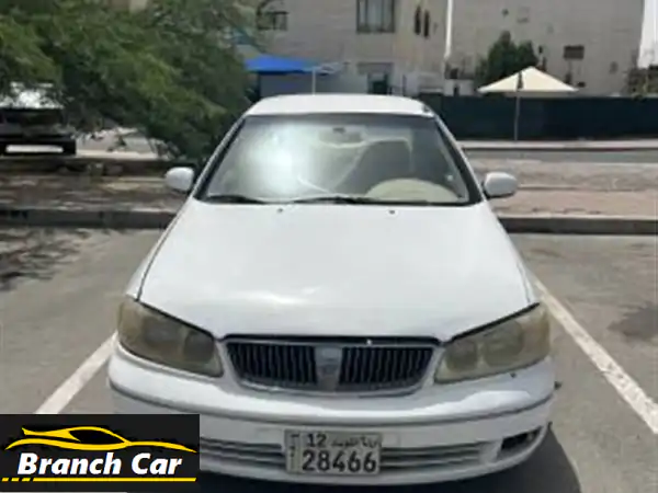 للبيع نيسان سني موديل 2005 لون ابيض For sale: Nissan Sunny 2005...