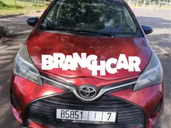 تويوتا ياريس 2015 مانيوال بنزين بالدار البيضاء:...