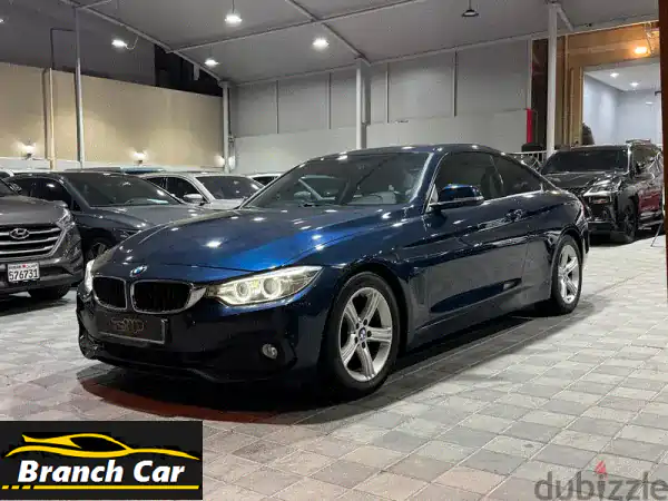 BMW 420i موديل 2014 للبيع: الفخامة والأداء بصيانة وكالة...