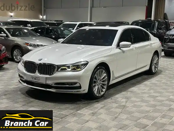 BMW 750 Li V8 TwinTurbo 2016: فخامة الأداء بحالة الوكالة | مالك أول...