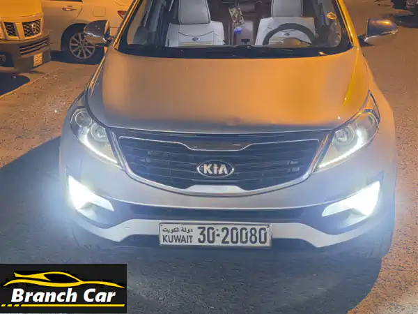 كيا سبورتاج GT-Line 2014 فضي مميزة للبيع بالفروانية...