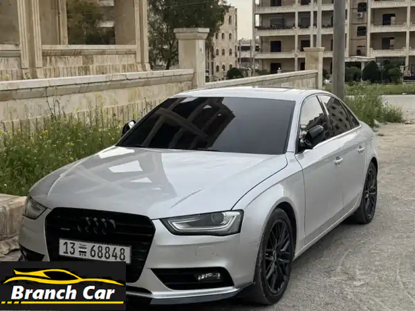 أودي A4 2014 للبيع في حلب: فخامة وأداء بحالة خارقة - 5 وضعيات قيادة | 95 ألف كم