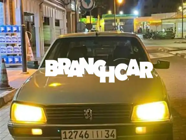 بيجو 505 بنزين GTI أصلية في وجدة/ تاوريرت