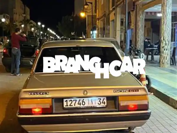 بيجو 505 بنزين GTI أصلية في وجدة/ تاوريرت