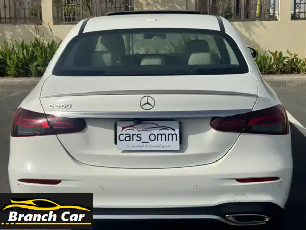 مرسيدس E350 موديل 2021: فخامة وارد أمريكا بحالة الوكالة - خالية من الحوادث - مسقط