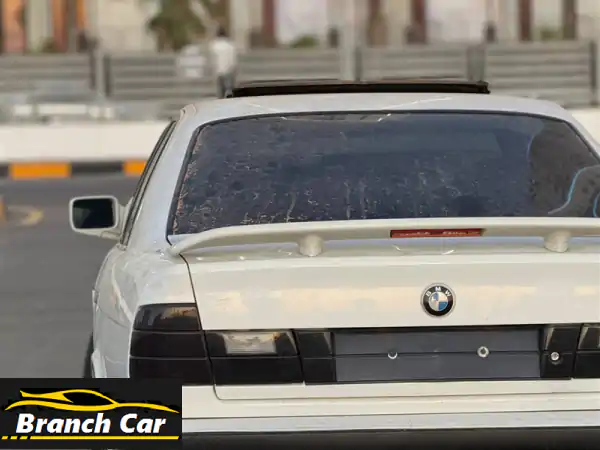 BMW E34 525i كلاسيك 1989 – البومة الألمانية النادرة، بوش صافي، قير يدوي! (الجفارة)