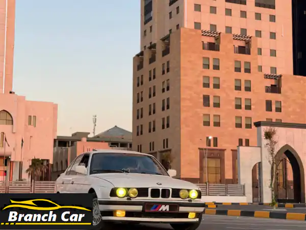 BMW E34 525i كلاسيك 1989 – البومة الألمانية النادرة،...
