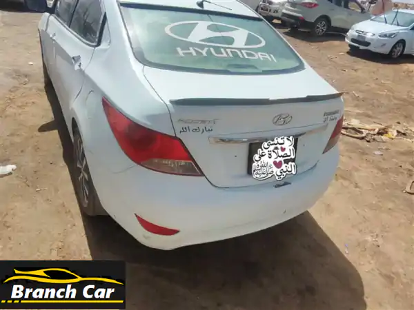 فرصة ذهبية! هيونداي أكسنت 2012 (مضلع) للبيع بعطبرة | بصمة، VVT، ترخيص وتظليل كامل