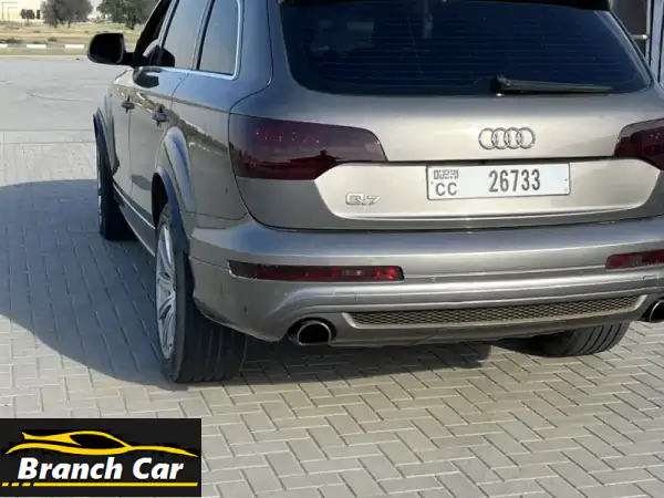 فرصة ذهبية: أودي Q7 2014 الفاخرة – وارد خليجي،...
