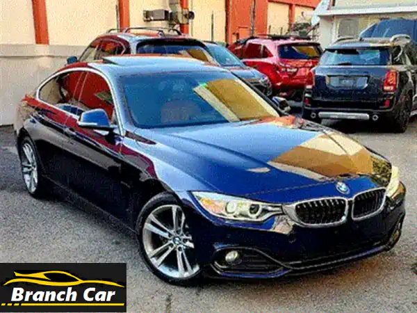 امتلك الفخامة والأداء: BMW 4 Series Gran Coupe M Package 2017 - 430i xDrive فل أوبشن | عداد قليل