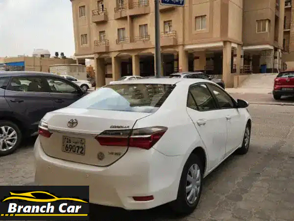 Toyota Corolla 20191.6 XLI