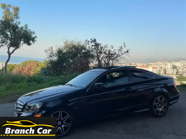 مرسيدس C250 كوبيه AMG 2012 | سقف بانورامي | نظافة فائقة ببيروت