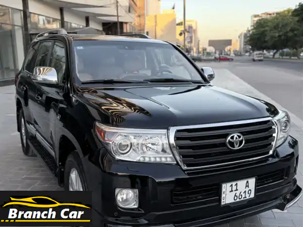 فرصة ذهبية: تويوتا لاندكروزر VXR 5.7 موديل 2012 فل كامل في بغداد - محرك V8 وكالة!