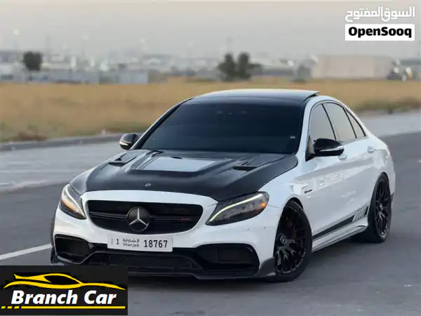 مرسيدس C63 S AMG 2015 | قوة V8 أصيلة، بحالة الوكالة في دبي