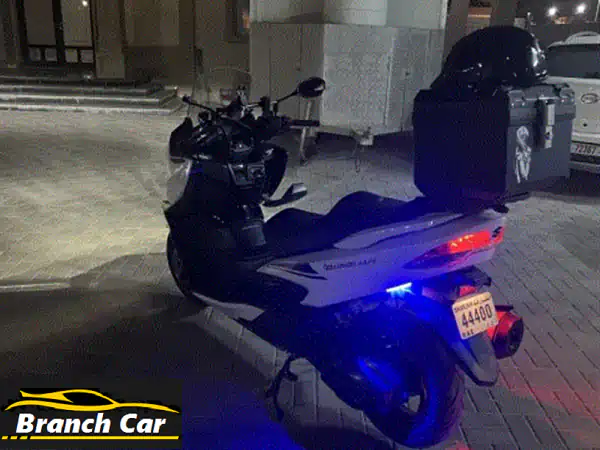 امتلك الآن: سكوتر سوزوكي برجمان 400cc موديل 2018 | نظافة فائقة وإضافات مميزة!