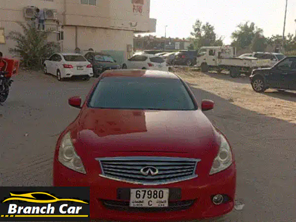 انفينيتي g37 خليجي 2010 كامل المواصفات بحالة الوكالة نظيفة جداً بدون حوادث صيانة عامة استخدام شخصي .