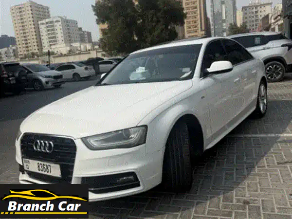 أودي A4 Sline 2016 كواترو فل أوبشن | فخامة، أداء، وبحالة الوكالة - لا تحتاج مصروف!