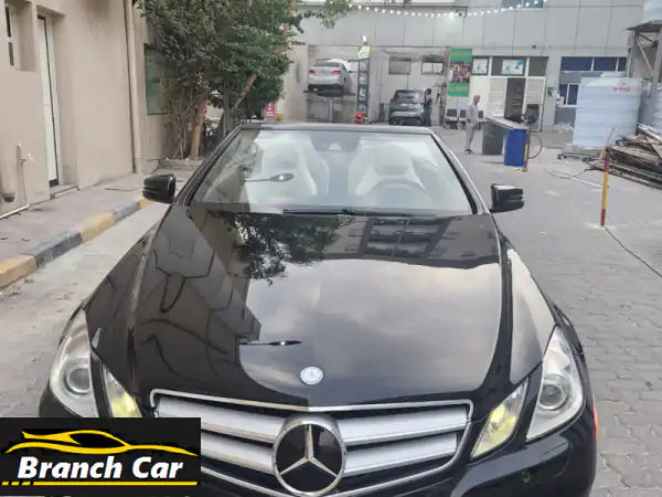مرسيدس E350 كشف 2011 أسود ملكي | قمة النظافة، 130 ألف...