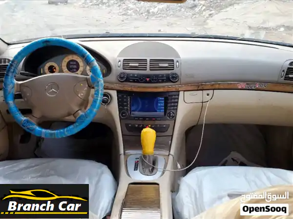 عررطة العرطات! مرسيدس بنز E350 AMG 2007 أبيض فل كامل أمريكي - أبو عيون للبيع بصنعاء