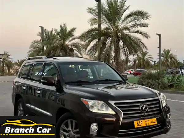لكزس LX570 2013 خليجي | وكالة عمان - قمة النظافة |...