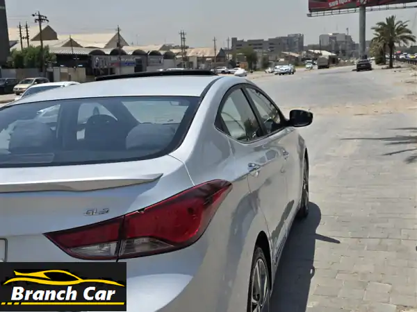 هيونداي النترا 2015 خليجي فل اوبشن - بصمة، فتحة سقف، كشن كهرباء | 56 ألف كم | بغداد