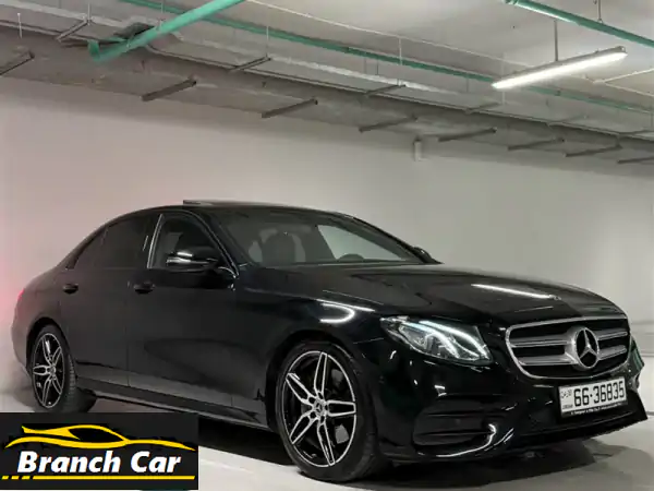 مرسيدس ⁦E200⁩ موديل ⁦2020⁩ ⁦AMG⁩ كامل الاضفات وارد الماني بحالة الوكالة ترخيص و تأمين سنة ممشى قليل