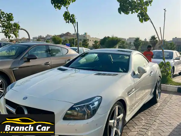 مرسيدس SLK 200 AMG 2012 | نظيفة جداً - كشف أبيض | جاهزة للفحص