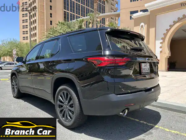شيفروليه ترافيرس 2022 RS AWD | استخدام سيدة، بدون حوادث | أمان وفخامة