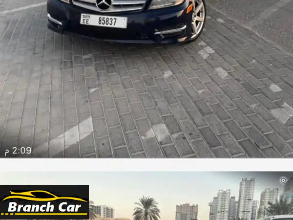 فرصة ذهبية: مرسيدس C250 موديل 2012 للبيع | فل بانوراما...