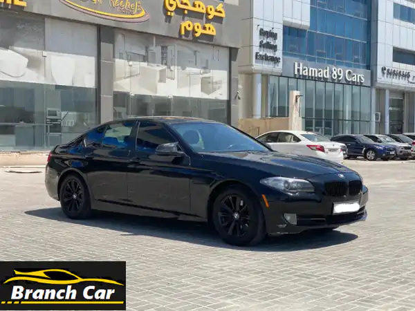 BMW 528i 2015 سوداء فاخرة | كاملة المواصفات | أداء...