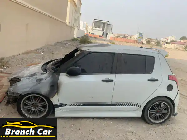 سيارة سوزوكي سويفت سكراب للبيع مع شهادة...