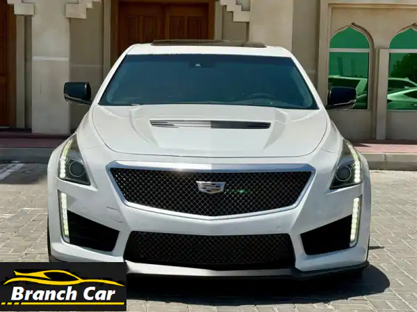 كاديلاك CTS-V 2017 خليجي: وحش الأداء سوبرجارج 6.2L!...