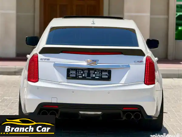 كاديلاك CTS-V 2017 خليجي: وحش الأداء سوبرجارج 6.2L! فخامة وتقنيات متكاملة في دبي (Sarmadcars)