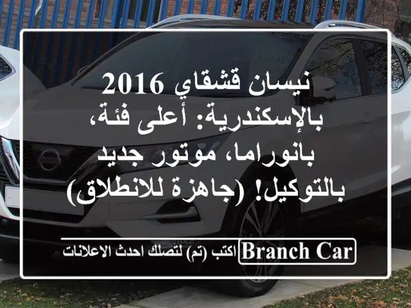 نيسان قشقاي 2016 بالإسكندرية: أعلى فئة، بانوراما،...