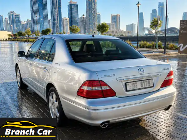 فخامة اليابان بأبوظبي: لكزس LS 430 موديل 2006 فل الترا...