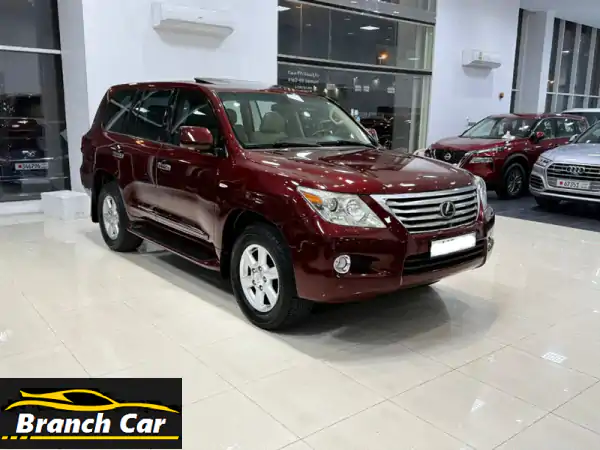 امتلك الأسطورة: لكزس LX 570 أحمر 2008 - فخامة 8 سلندر،...