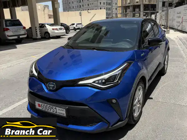 فرصة استثنائية: تويوتا C-HR 2021 أزرق - كسر زيرو 11 ألف كم فقط! صيانة وكالة وبدون حوادث