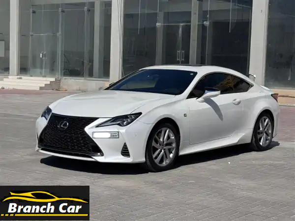 امتلك الأناقة والقوة: لكزس RC300 موديل 2019 (أبيض)...