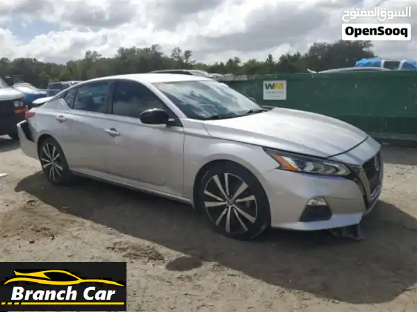 نيسان التيما ⁦nissan⁩ ⁦altima⁩ ⁦2020⁩ حادث خلف بسيط بدون خروج ايرباجات