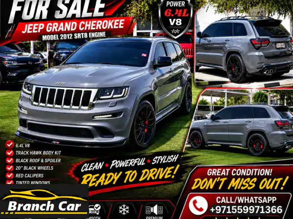 جيب srt8 للبيع ٢٠١٢