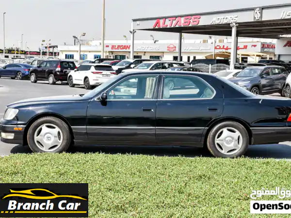 جوهرة نادرة في دبي: لكزس LS400 موديل 1998 | 89,000 كم فقط! بحالة المصنع وضمان نظافة - لا تفوت الفرصة!